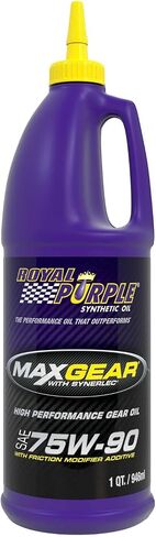 Royal Purple 01300 Max Gear 75W-90 High Performance Synthetic Automotive Gear Oil , 1 Quart (32 Ounces) in Saudi Arabia