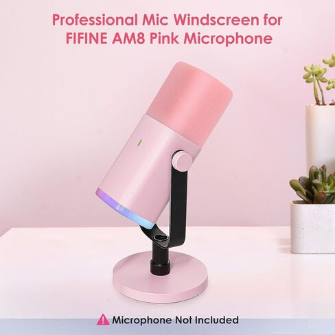 ذراع Boom متوافق مع ميكروفون Fifine الديناميكي (AM8)، ذراع ميكروفون لميكروفون Fifne XLR/USB لتسجيل بودكاست ألعاب الكمبيوتر، حامل ميكروفون على شكل مقص قابل للتعديل من YOUSHARES in Saudi Arabia