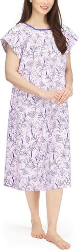 NY Threads Women's Hospital Gown Soft and Stylish Patient Gown in Kuwait