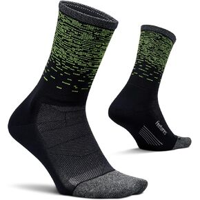 Feetures Elite Light Cushion No Show Tab - جوارب الجري للرجال والنساء - جوارب ضغط رياضية - ماصة للرطوبة