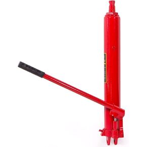 XtremepowerUS 8 Ton Air/Hydraulic Long Ram Jack Piston Ram 8-Ton Capacity Cherry Crane Shop Engine Hoist Lift For Truck- 8.0 Lbs, Red in Kuwait
