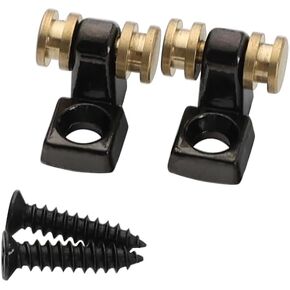 2 PCS Roller String Retainer String Trees for Electric Guitar Roller String Trees Roller String Guides for Strat Stratocaster Tele Telecaster Electric Guitar Chrome in Kuwait