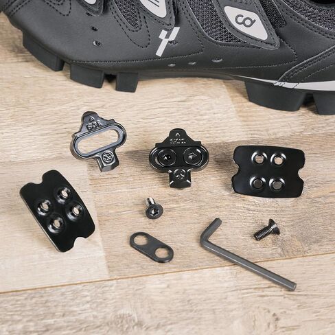 مرابط الدراجة من CyclingDeal متوافقة مع دواسات Shimano MTB SPD SM-SH51 SM-SH56 - لركوب الدراجات في الأماكن المغلقة وأحذية الدراجات الجبلية MTB in Kuwait