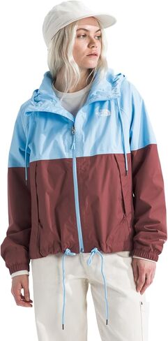 THE NORTH FACE Women's Antora Rain Hoodie (Standard and Plus Size), Optic Emerald, X-Large in Saudi Arabia