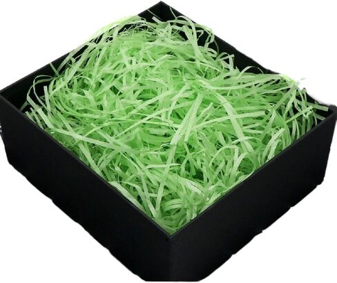 LKQBBSZ عيد الفصح العشب سلة حشو التجعيد قطع ورقة أجاد سلة حشو للهدايا بو التجعيد ورقة عرقلة تمزيق (الوردي) in Kuwait