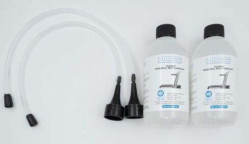 Silicone Treadmill Belt Lubricant, NSF H1 Grade,13-inch Application Tubes, Pure Silicone Oil, Non-Toxic & Odorless, High-Temperature Resistant, Easy to Use for All Brands (4.2 oz/124 ml) in Saudi Arabia