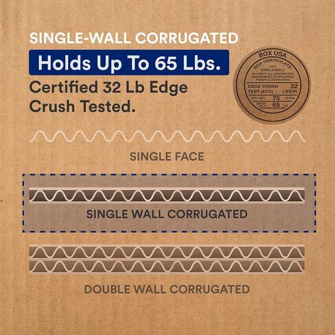 BOX USA 15 x 10 x 6 Corrugated Cardboard Boxes, Medium 15"L x 10"W x 6"H, Pack of 25 | Shipping, Packaging, Moving, Storage Box for Home or Business, Strong Wholesale Bulk Boxes in Kuwait