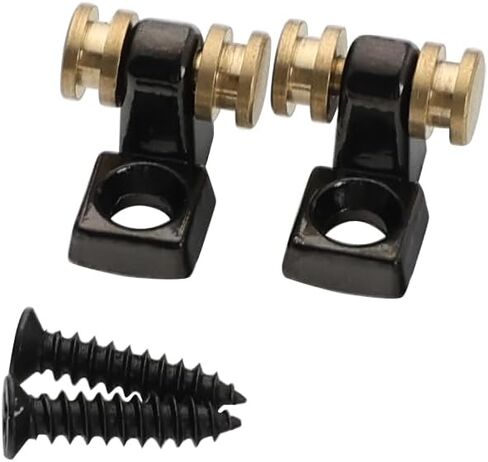 2 PCS Roller String Retainer String Trees for Electric Guitar Roller String Trees Roller String Guides for Strat Stratocaster Tele Telecaster Electric Guitar Chrome in Kuwait