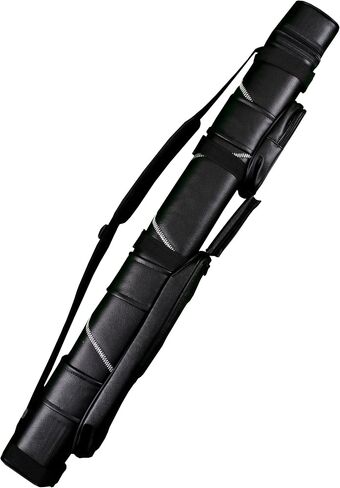 Accuplay Billiards 2X2 Hard Pool Cue Stick Carrying Case Choose Black, Brown, Hot Pink White, Blue White, or Black White in Kuwait