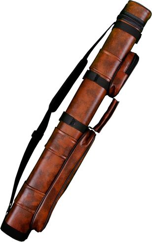 Accuplay Billiards 2X2 Hard Pool Cue Stick Carrying Case Choose Black, Brown, Hot Pink White, Blue White, or Black White in Kuwait