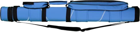 Accuplay Billiards 2X2 Hard Pool Cue Stick Carrying Case Choose Black, Brown, Hot Pink White, Blue White, or Black White in Kuwait