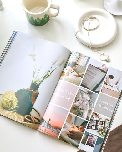 كتاب لوحة الرؤية - أكثر من 850 صورة واقتباسات من لوحة الرؤية المصنفة لتصور أحلامك وأهداف حياتك، ومستلزمات لوحة الرؤية للقصاصات الفنية والكتاب المجمع in Saudi Arabia