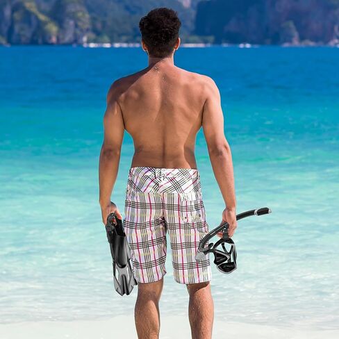 Snorkeling Gear for Adults, Mask Fin Snorkel Set, Dry Top Snorkel, Snorkeling Kit Travel Diving Package, Panoramic View Anti-Fog Anti-Leak (S/M) in Saudi Arabia