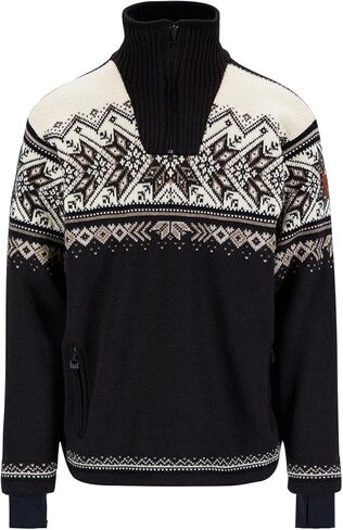 Dale of Norway Vail Weatherproof Men's Sweater - 100% Lightweight Wool Ski Sweater - Windproof Wool Sweater for Men in Kuwait