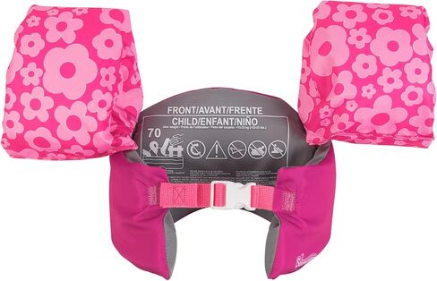 SwimWays Barbie Swim Trainer Life Jacket, US Coast Guard Approved Life Vest Kids Swim Vest, Pool Floats & Life Jackets for Kids 33-55 lbs in Kuwait