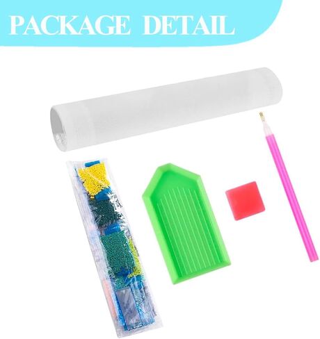 GUMITOON Stained Glass Cactus Flower Diamond Painting Kits for Adults 5D for Beginner, DIY Full Drill Diamond Dots Paintings with Diamonds Gem Art and Crafts for Adults Home Wall Decor 12x12inch in Kuwait