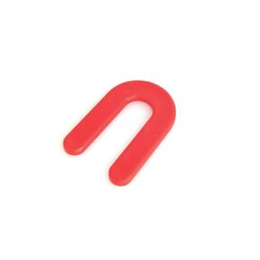 Heyous U شكل فاصل البلاستيك تجديد التسوية تحديد قطعة المساعدة أداة نافذة وباب فاصل مسطح حدوة حصان بلاط فاصل لتركيب البلاط الرأسي الأفقي 1/4 بوصة أسود