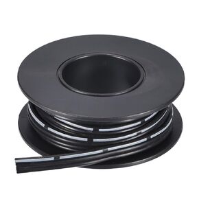 MECCANIXITY 22AWG كابل شريط سيليكون 3Pin 22 قياس كابل مسطح سلك سيليكون مرن 6 متر/20 قدم سلك نحاسي معلب أسود لطائرة نموذجية، سيارة نموذجية، جهاز كهربائي