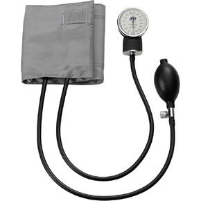 A&D Medical Professional Aneroid Sphygmomanometer UA-101 with Stethoscope & Adult Cuff (25-36cm / 10-14" Range), Blood Pressure Machine with Case