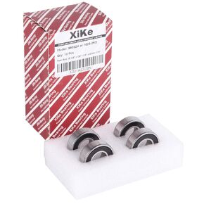 XiKe 4 Pack محامل 99502H أو 1623-2RS مقاس 5/8 بوصة × 1-3/8 بوصة × 7/16 بوصة، أداء مستقر وفعال من حيث التكلفة، ختم مزدوج ومحامل كروية ذات أخدود عميق مشحمة مسبقًا.