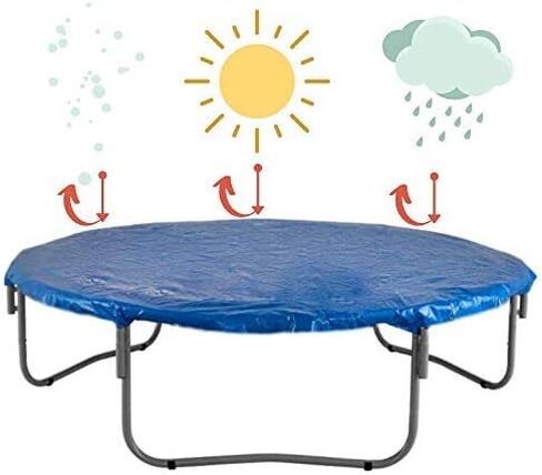 Upper Bounce Machrus Trampoline Cover 13FT for Weather Protection- Round Trampoline Tent Cover for Winter- Easy to Install Trampoline Sun Shade Cover- UV Resistant, Snow, Rain & Dust Proof in Kuwait