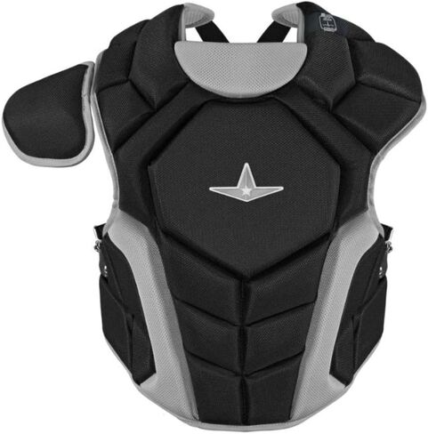 All-Star Top Star Series Baseball Chest Protector Ages 9-12 - High-Impact Foam Padding, Adjustable Fit, Breathable Design for Advanced Protection and Comfort in Kuwait