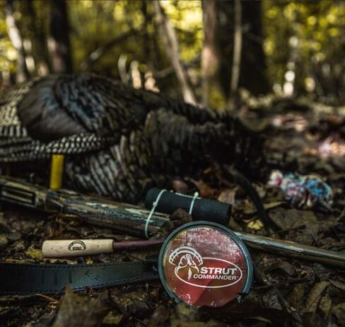DUCK COMMANDER Double Trouble - 2 Sided Turkey Pot Call, Turkey Hunting Gear and Accessories, Aluminum/Slate in Saudi Arabia