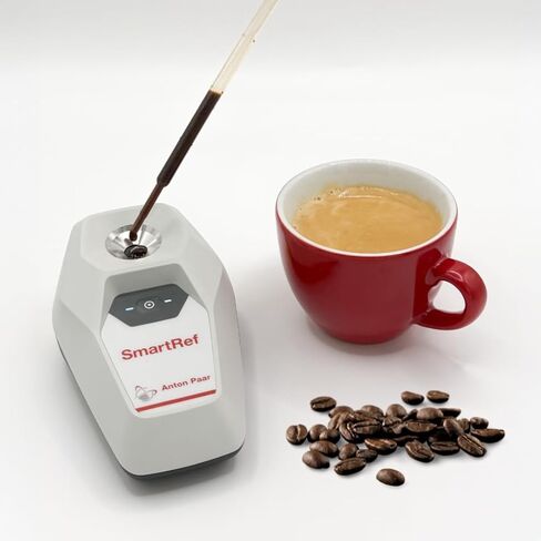 SmartRef Digital Honey Refractometer for Honey Moisture, Brix, Baume, 3-in-1 Uses, up to 0.04% Precision, 0-80% Brix, 13-25% Scale Range Honey Moisture, with ATC, Ideal for Honey, Maple Syrup in Kuwait