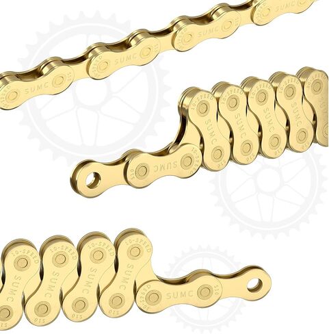 6/7/8/9/10/11/12speed Bike Chain -Bicycle Chain Compatible with Shimano, SRAM, Campagnolo and All Major Systems for Road Mountain Gravel Bike,Missing Link Included(Silver, 11 Speed) in Saudi Arabia