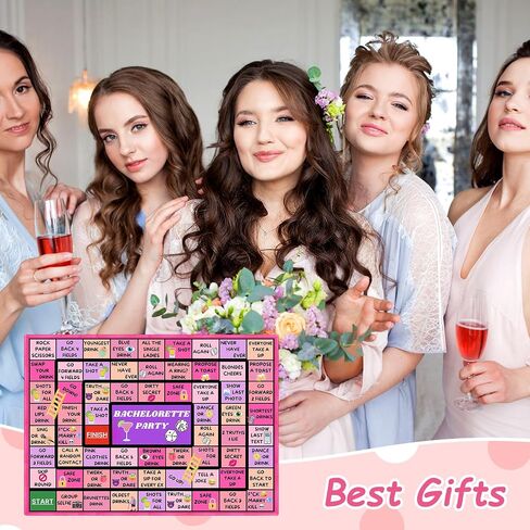 Drinking Games, Girls Night Rubber Mat Drinking Board Games for Adult, Funny Party Interactive Drinking Games for Girls Night, Bachelorette Party, Age 21+, 2-8 Players in Kuwait