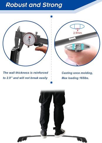 Upgraded Heavy Duty Roof Rack Cross Bars for Volvo XC40 2018-2024, Silent Rooftop Cargo Accessories, Bring Your Kayak, Snowboard, Bicycle, Canoe with Our Luggage Rack in Kuwait