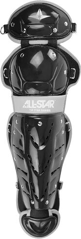 All-Star Top Star Series Leg Guards - Graphite, 12.5", Ages 7-9 - Baseball Accessories, Baseball Equipment Kit in Kuwait