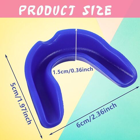 BBTO 20 Pcs Sports Mouth Guards Football Mouth Guard Athletic Mouth Guard Mouthguard for Sports (Black) in Kuwait