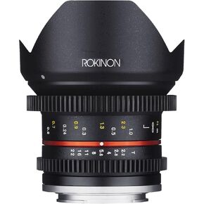 Rokinon Cine CV12M-FX 12mm T2.2 Cine Lens for Fujifilm X-Mount Cameras in Kuwait