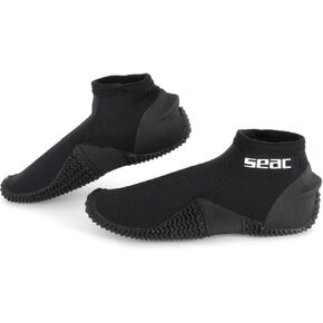 حذاء Seac Tropic منخفض مقاس 2.5 مم - أسود، مقاس XX-Large