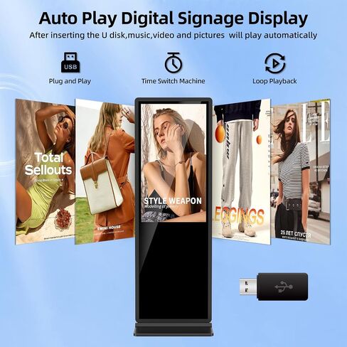شاشة عرض رقمية لا تعمل باللمس، لوحة عرض رقمية مقاس 43 بوصة مع مدخل HDMI، توصيل وتشغيل USB، شاشة مقسمة، تشغيل/إيقاف تشغيل مجدول للبيع بالتجزئة، المركز التجاري، مكتب الاستقبال، الإعلان in Kuwait