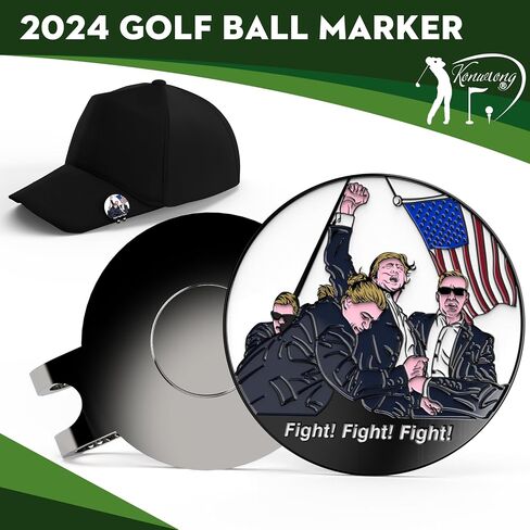Putting Green Golf Ball Marker Magnetic Hat Clip Funny | Cool Golf Accessories Golf Gadgets for Men and Women Unique | Personalized Golf Gag Gifts for Golfers Golf Lovers in Kuwait