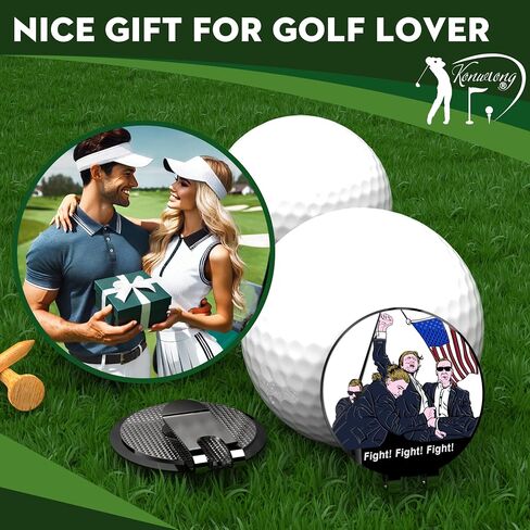 Putting Green Golf Ball Marker Magnetic Hat Clip Funny | Cool Golf Accessories Golf Gadgets for Men and Women Unique | Personalized Golf Gag Gifts for Golfers Golf Lovers in Kuwait