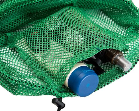 Premium Mesh Equipment Bag with Adjustable Closure - Made in The USA in Kuwait