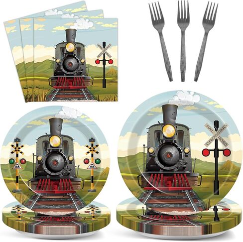 96 Pcs Western Baby Shower Plates and Napkins Party Supplies Western Cowboy Tableware Set Little Cowboy Party Decorations Favors for Cowboy Baby Shower Serves 24 Guests in Kuwait