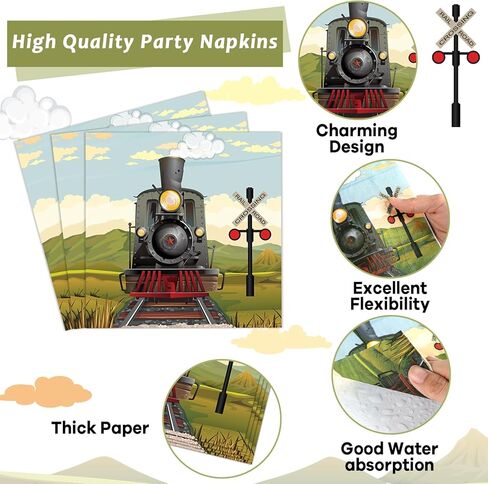 96 Pcs Western Baby Shower Plates and Napkins Party Supplies Western Cowboy Tableware Set Little Cowboy Party Decorations Favors for Cowboy Baby Shower Serves 24 Guests in Kuwait