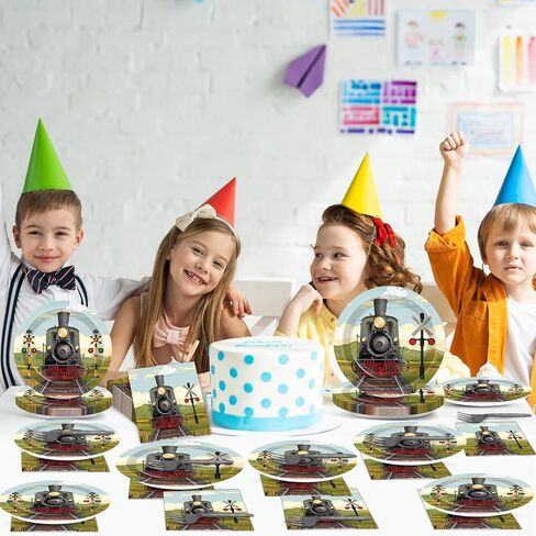 96 Pcs Western Baby Shower Plates and Napkins Party Supplies Western Cowboy Tableware Set Little Cowboy Party Decorations Favors for Cowboy Baby Shower Serves 24 Guests in Kuwait