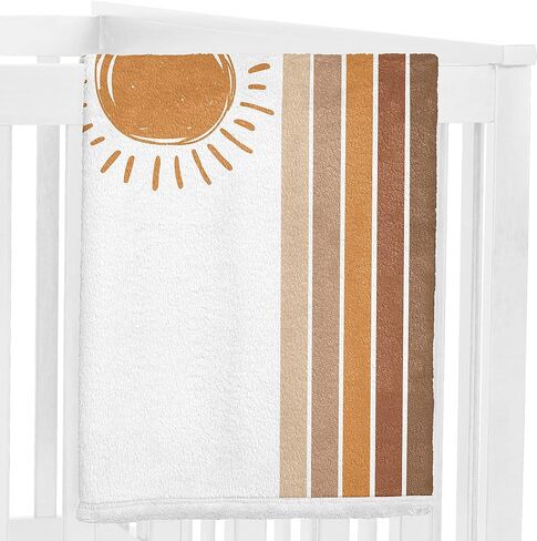Sweet Jojo Designs Boho Rainbow Girl Milestone Blanket Monthly Newborn First Year Growth Mat Baby Shower Memory Keepsake - Blush Pink Dusty Rose Gold Yellow Mauve Taupe Beige Tan Bohemian Celestial in Saudi Arabia
