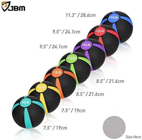 JBM Medicine Ball for Workouts Exercise Strength Training in Kuwait