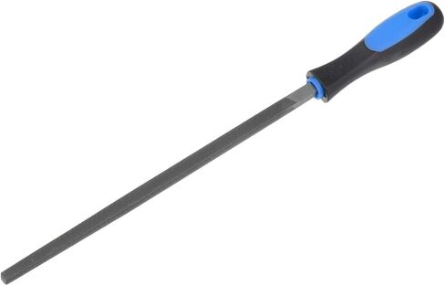HARFINGTON Square File 8" High Carbon Hardened Steel Double Cut Hand Rasp with Plastic Handle for Deburring and Removing Material in Kuwait