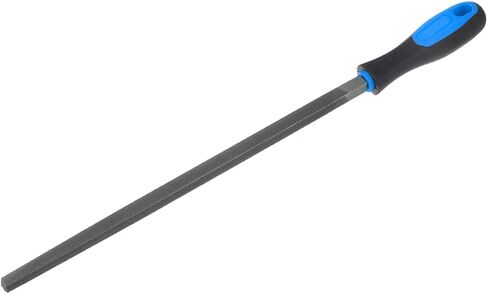 HARFINGTON Square File 8" High Carbon Hardened Steel Double Cut Hand Rasp with Plastic Handle for Deburring and Removing Material in Kuwait