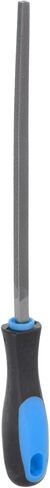 HARFINGTON Square File 8" High Carbon Hardened Steel Double Cut Hand Rasp with Plastic Handle for Deburring and Removing Material in Kuwait