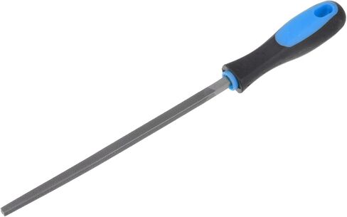 HARFINGTON Square File 8" High Carbon Hardened Steel Double Cut Hand Rasp with Plastic Handle for Deburring and Removing Material in Kuwait