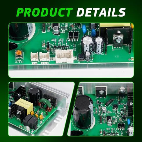 MC1648DLS 386763 Treadmill Control Board Motherboard(Black Sockets), 8 Pins Old Model 50w Treadmill Motor Controller Fit for Icon Proform Treadmill, Replace ZC0549 391855 in Kuwait