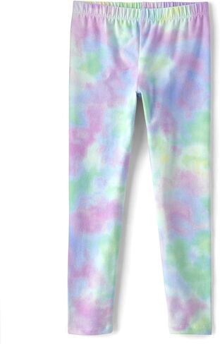 The Children's Place Girls' Fashion Leggings, Marble, Large in Saudi Arabia